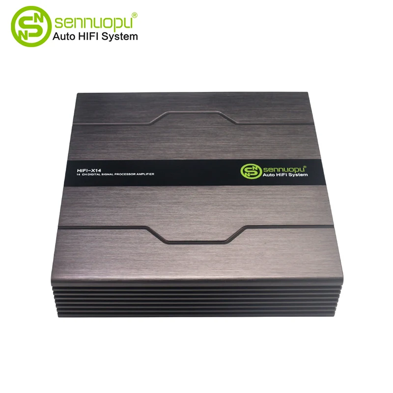 DSP audio hi-res 16-saluran dengan 14 saluran penguat kuasa tinggi-premium