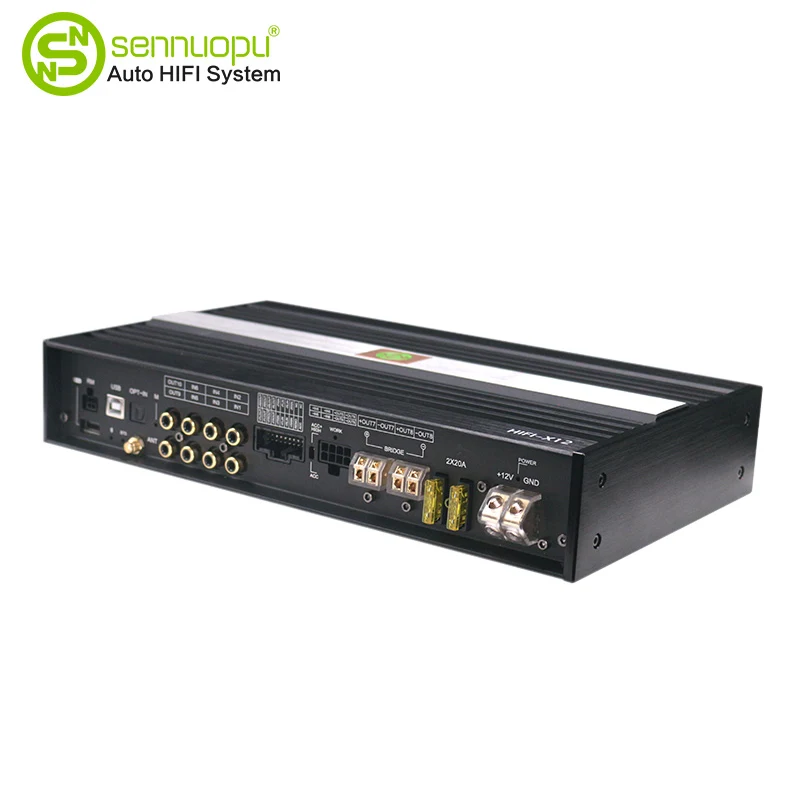 8-CH Auto Power Amp + 10-Ch Processor Sound Digital