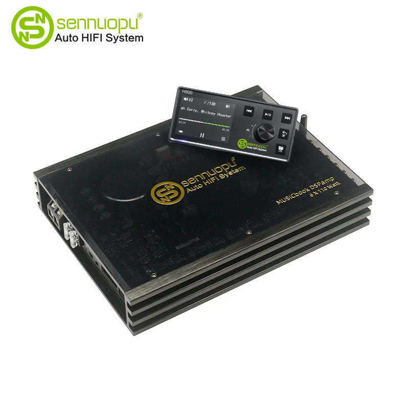 Penguat DSP Kereta 6*110 W 31 Band Equalizer