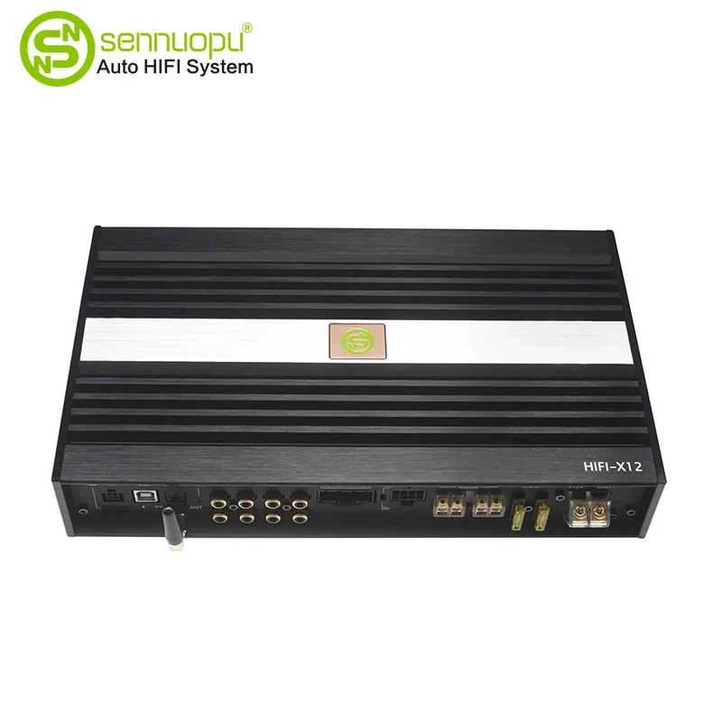 Kereta DSP Amplifier 8 CH amp dengan pemproses isyarat digital 10 CH
