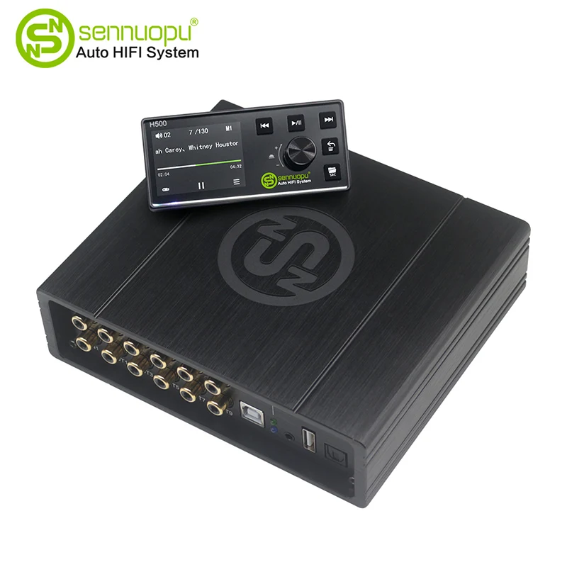 Penguat Audio 8 CH dengan pemproses 10 CH DSP