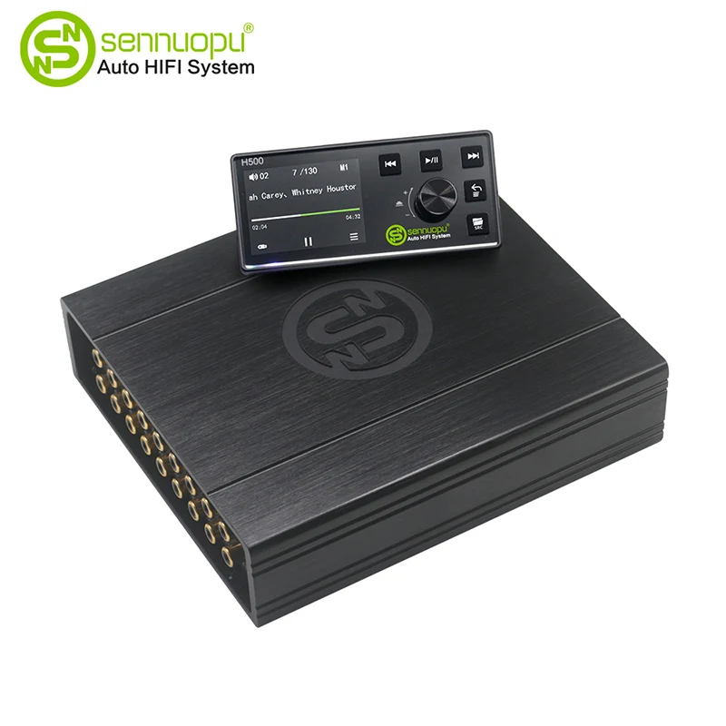 Audio kereta 8*30W penguat dengan 12ch dsp