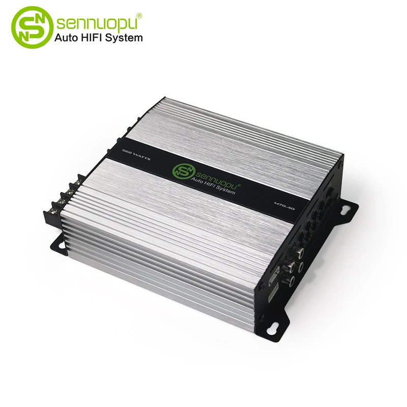 Pemproses audio kelas penguat kereta monoblock d subwoofer